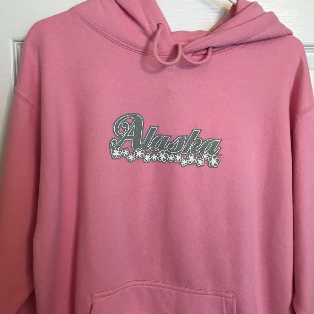 Alaska pink sweatshirt Small (fits like M)